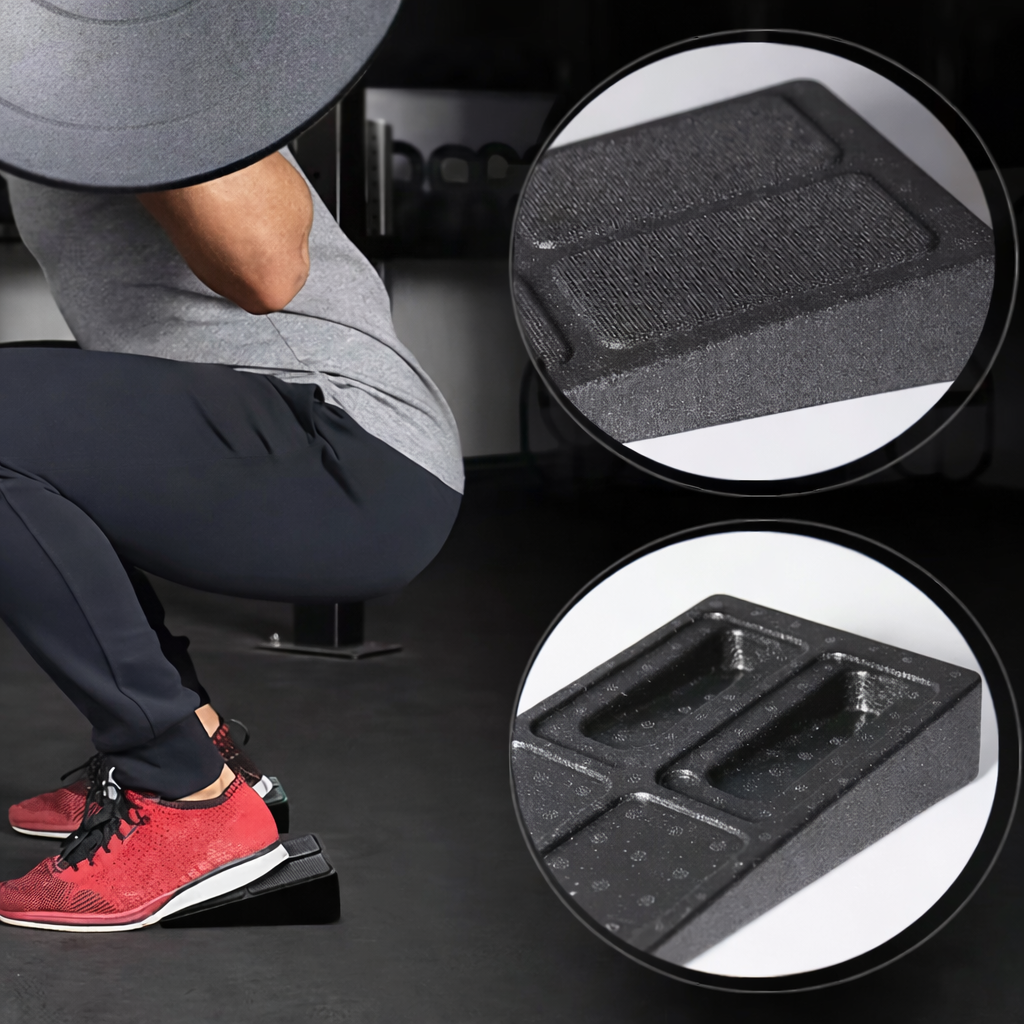 Set de Cales-Pieds Inclinés / Blocs de Squat