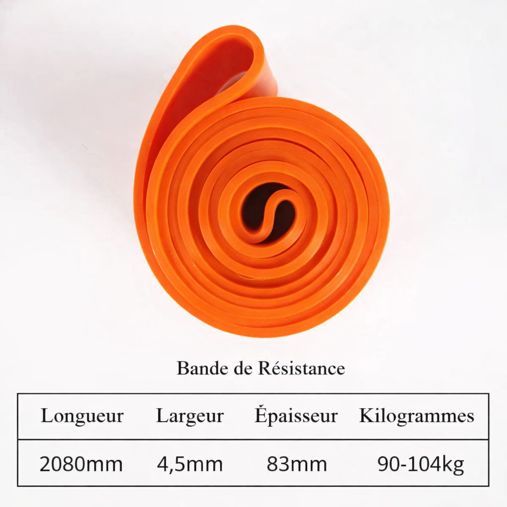 Bande Élastique Grande Longueur - 208cm