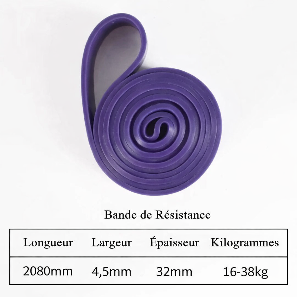 Bande Élastique Grande Longueur - 208cm