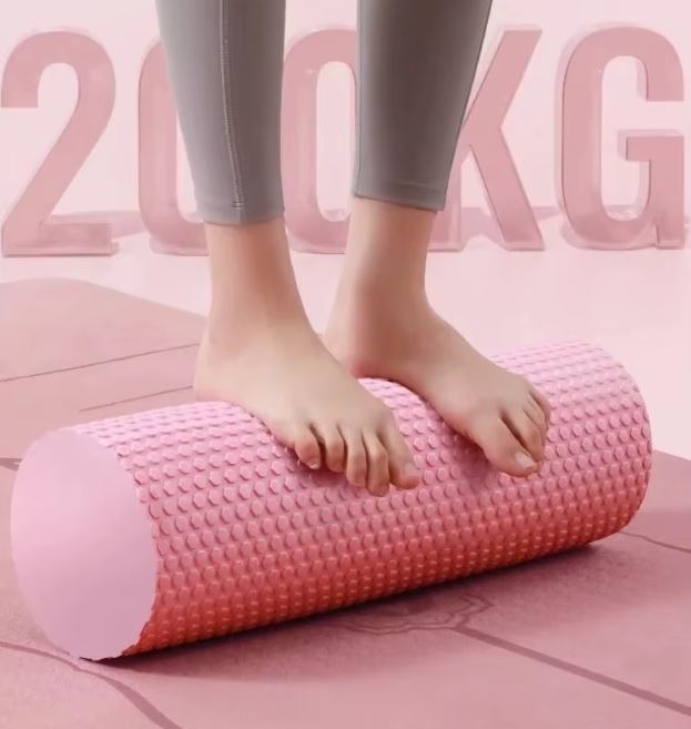 Rouleau "plein" pour Yoga, Pilate, Massage - 30cm x 9,5cm