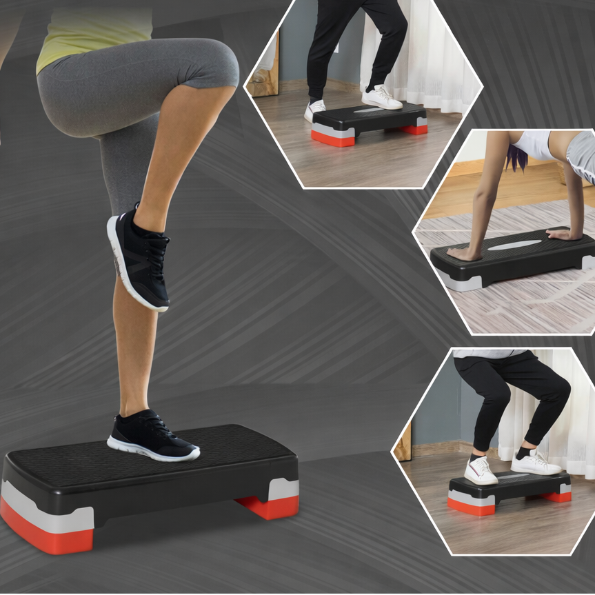 Step réglable 3 hauteurs - 68cm x 29cm