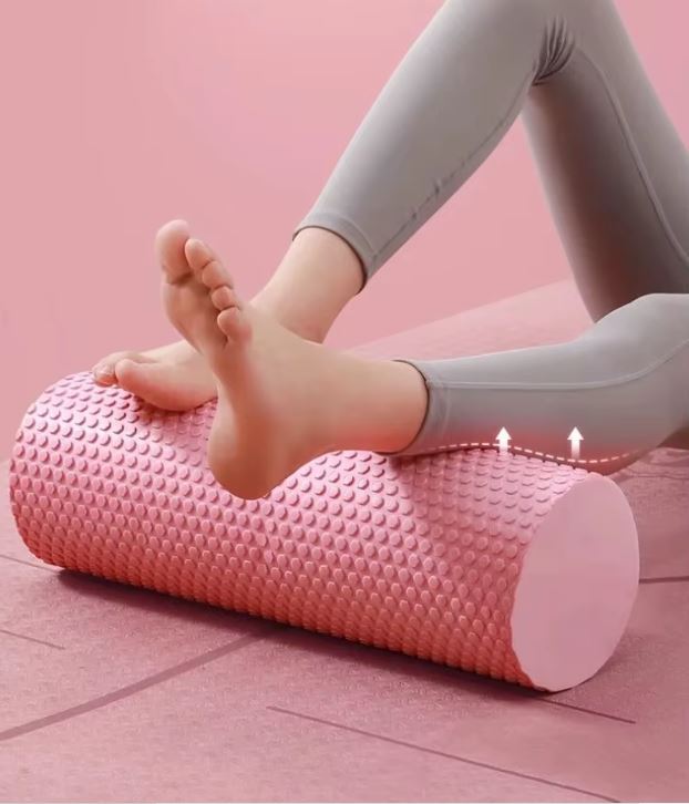 Rouleau "plein" pour Yoga, Pilate, Massage - 30cm x 9,5cm