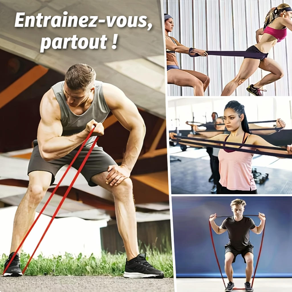 Bande Élastique Grande Longueur - 208cm