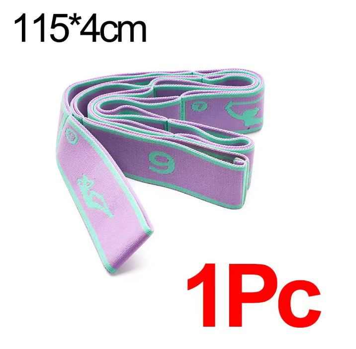 Sangle élastique 8 ou 9 niveaux pour étirements et renforcement