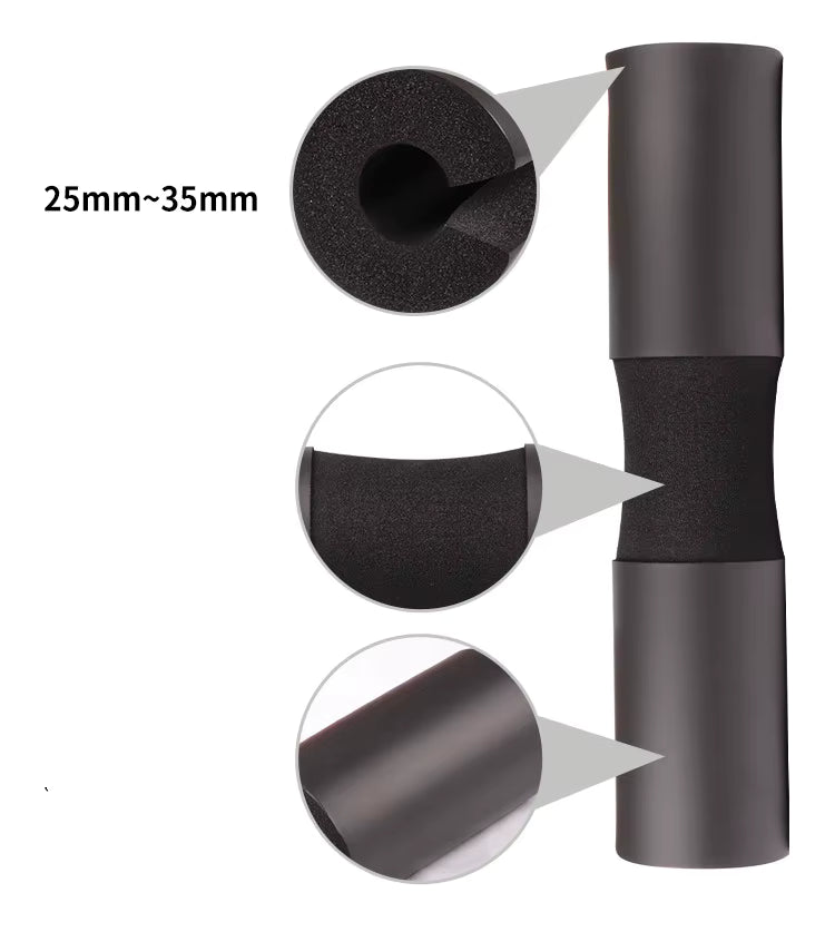 Mousse/Manchon de protection pour barre de musculation