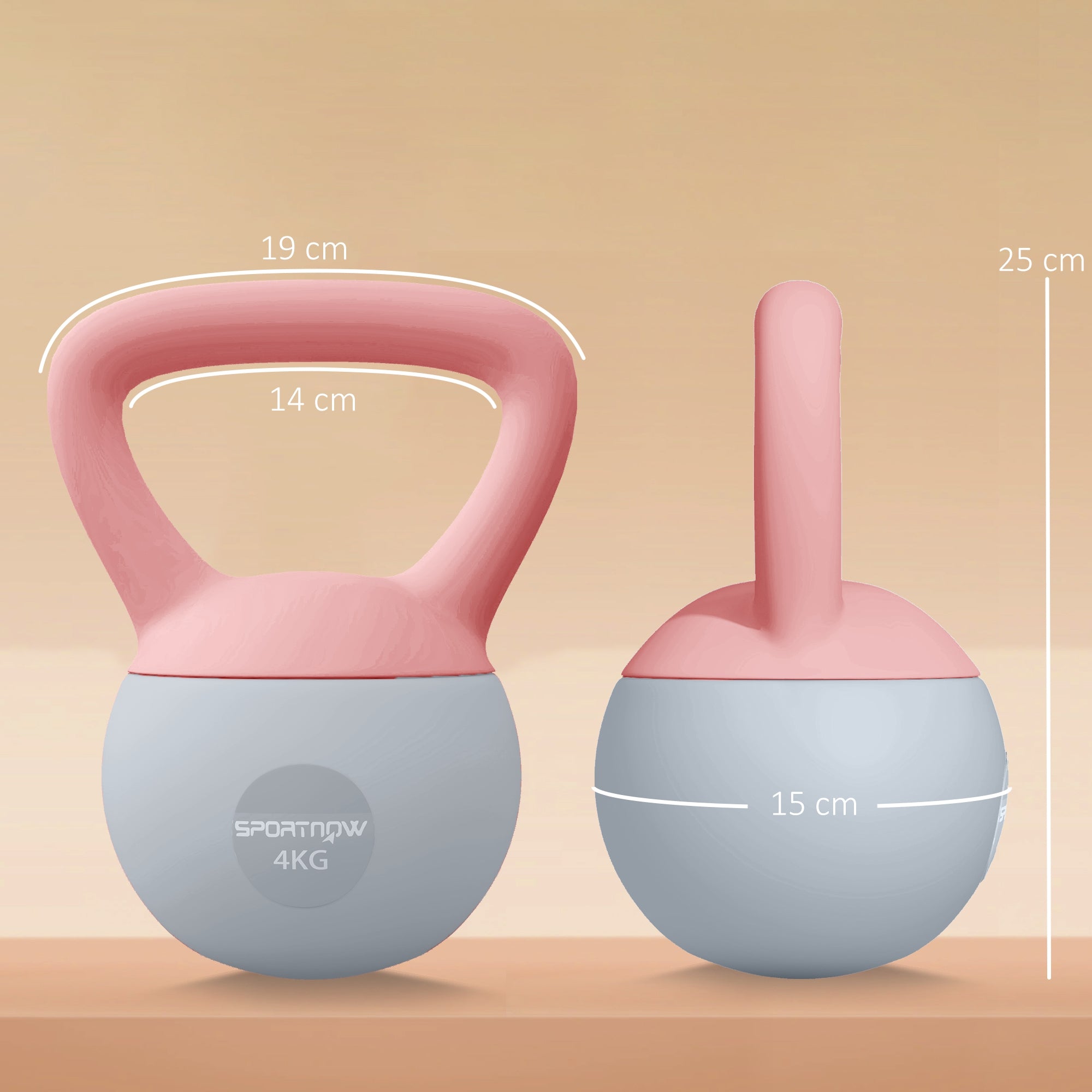 Kettlebell Élégance 4kg à 12kg