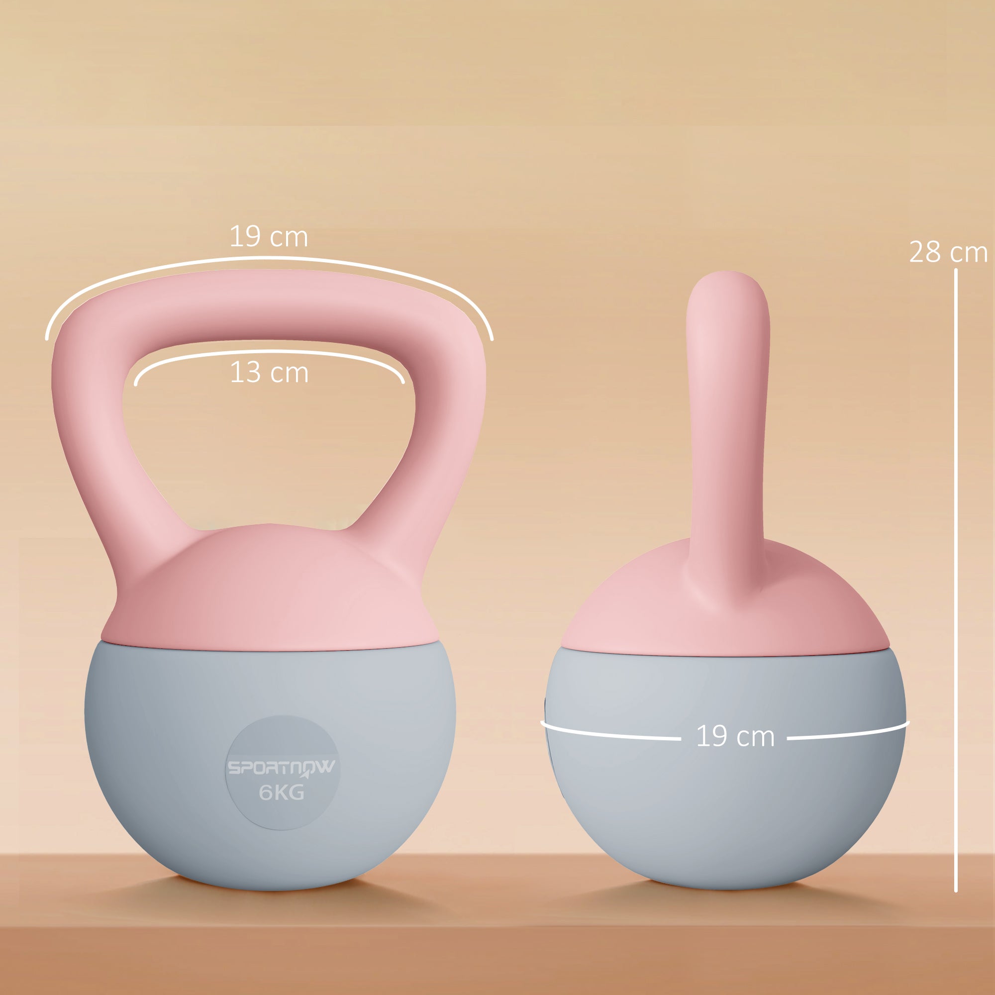 Kettlebell Élégance 4kg à 12kg