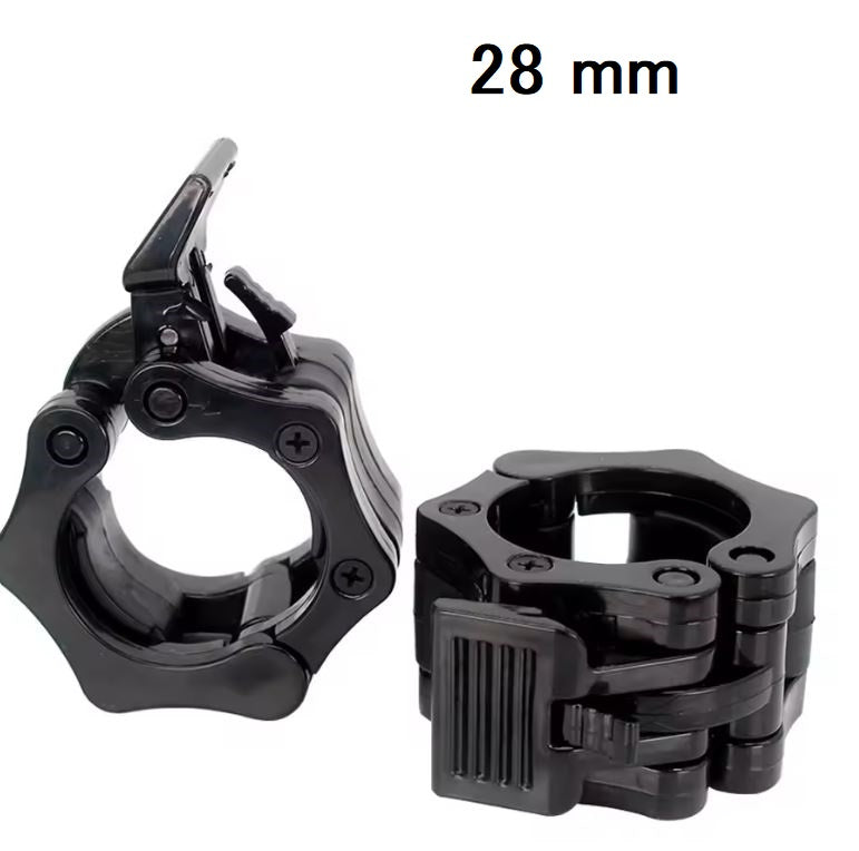 Paire de Pinces Haltères à Serrage Rapide - 25mm, 28mm et 30mm