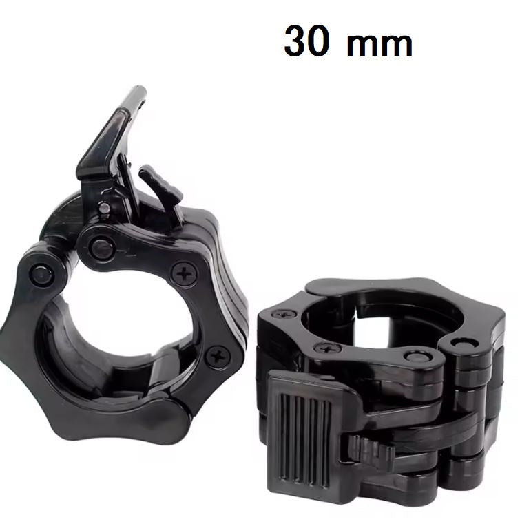 Paire de Pinces Haltères à Serrage Rapide - 25mm, 28mm et 30mm