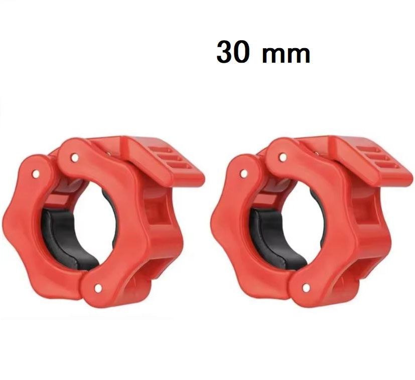 Paire de Pinces Haltères à Serrage Rapide - 25mm, 28mm et 30mm